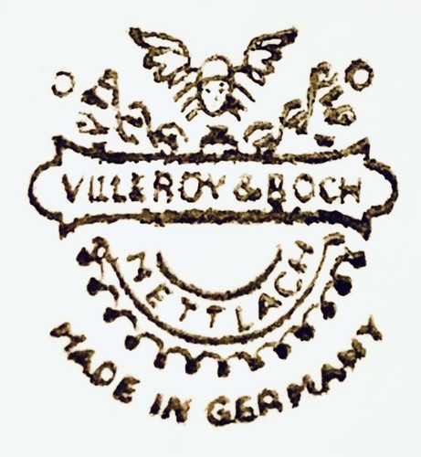 Antik um 1887 Villeroy & Boch ANJOU Jagdszene Mettlach Eierbecher(e) NEU - Bild 10 von 10