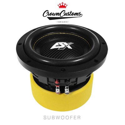 500W MAX INCH SUBWOOFER 250W RMS ESX QUANTUM Woofer QXE-6D2 CAR AUDIO 