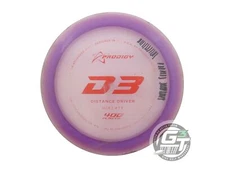USED Prodigy Discs 400 D3 175g Purple Red Glitter Foil Distance Driver Golf Disc