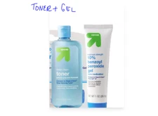 UP & UP Acne Benzoyl Perixide Treatment  Up & Up Toner 8oz
