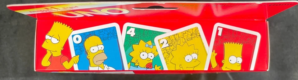 The Simpsons - UNO Card Game - Deluxe Collector Tin - Sealed New - 2001 - Image 3 of 4