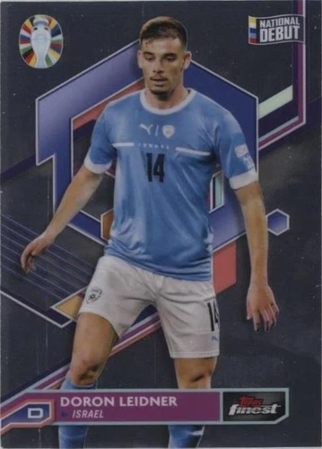 2023 Topps Finest Road to UEFA Euro 2024 Doron Leidner #40