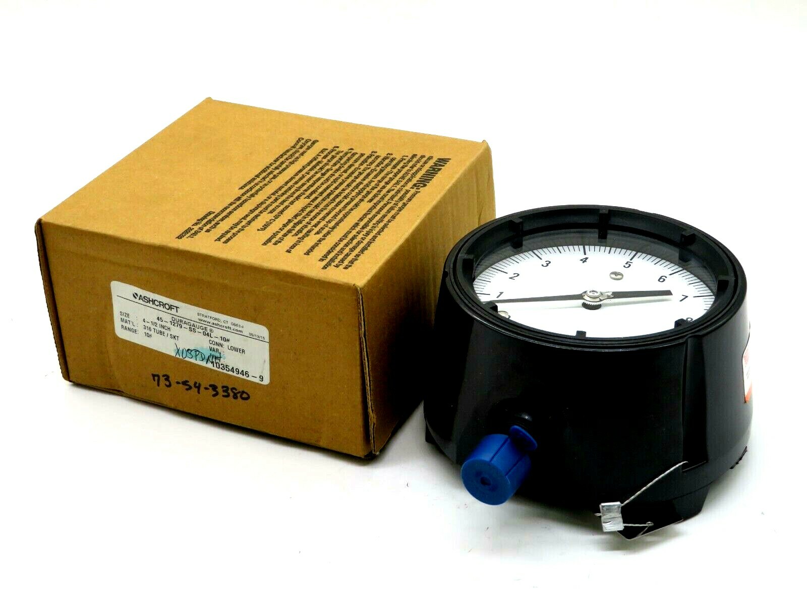 NEW ASHCROFT 451279SS04L10 DURAGAUGE 41/2" 451279SS04L10 eBay