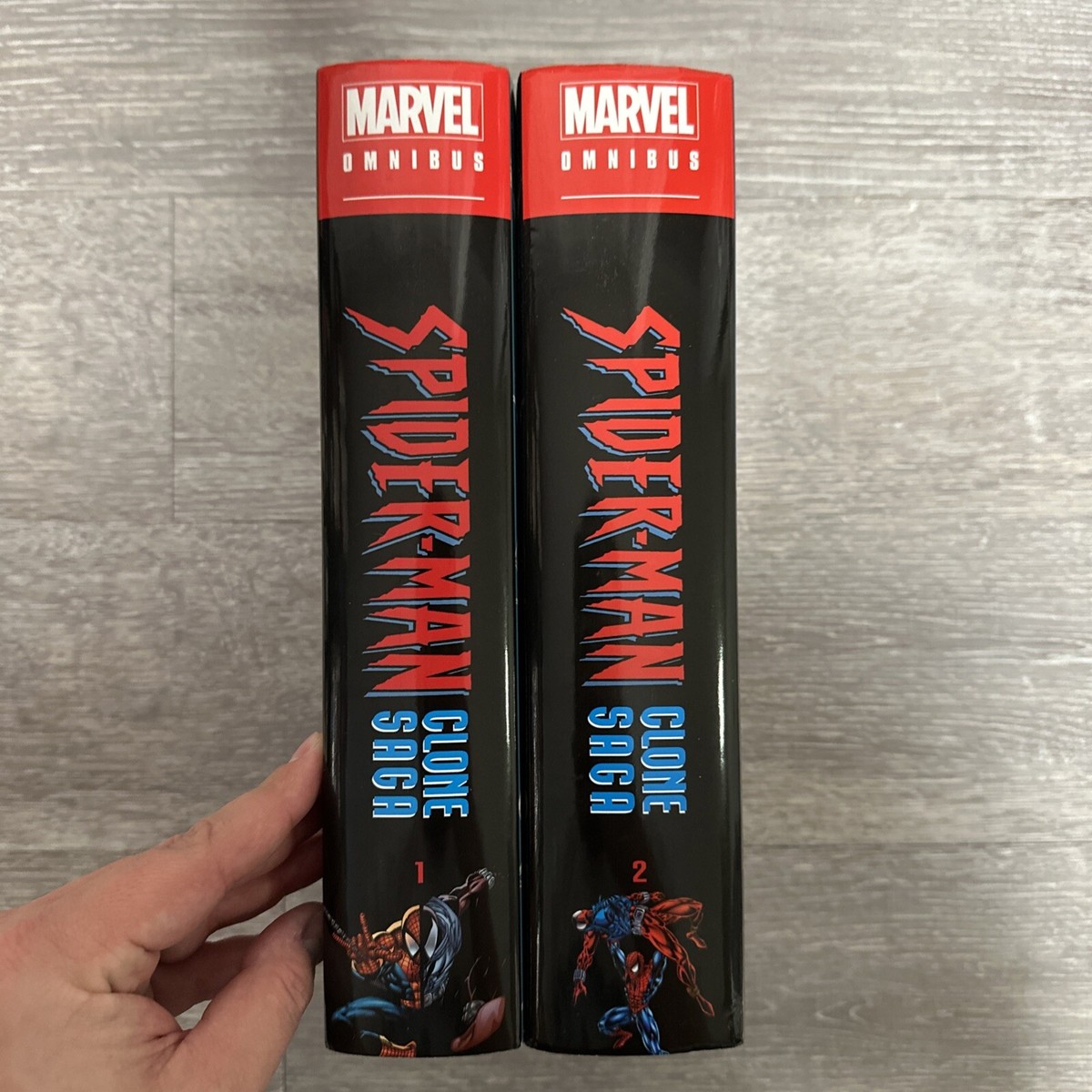 Marvel Comics Spider-Man CLONE SAGA Omnibus Volume # 1 2 HC Marvel Comics Spider-Man CLONE SAGA Omnibus Volume # 1 2 HC