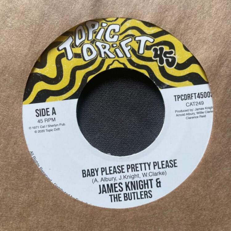 James Knight and The Butlers Baby Please Pretty Please/Space Guitar (Vinyl LP)