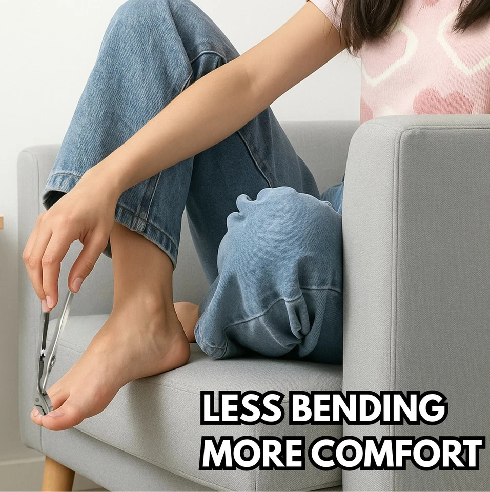 Cortaúñas profesional con cabeza en ángulo grande para uñas gruesas de alta resistencia Foto 3 de 4