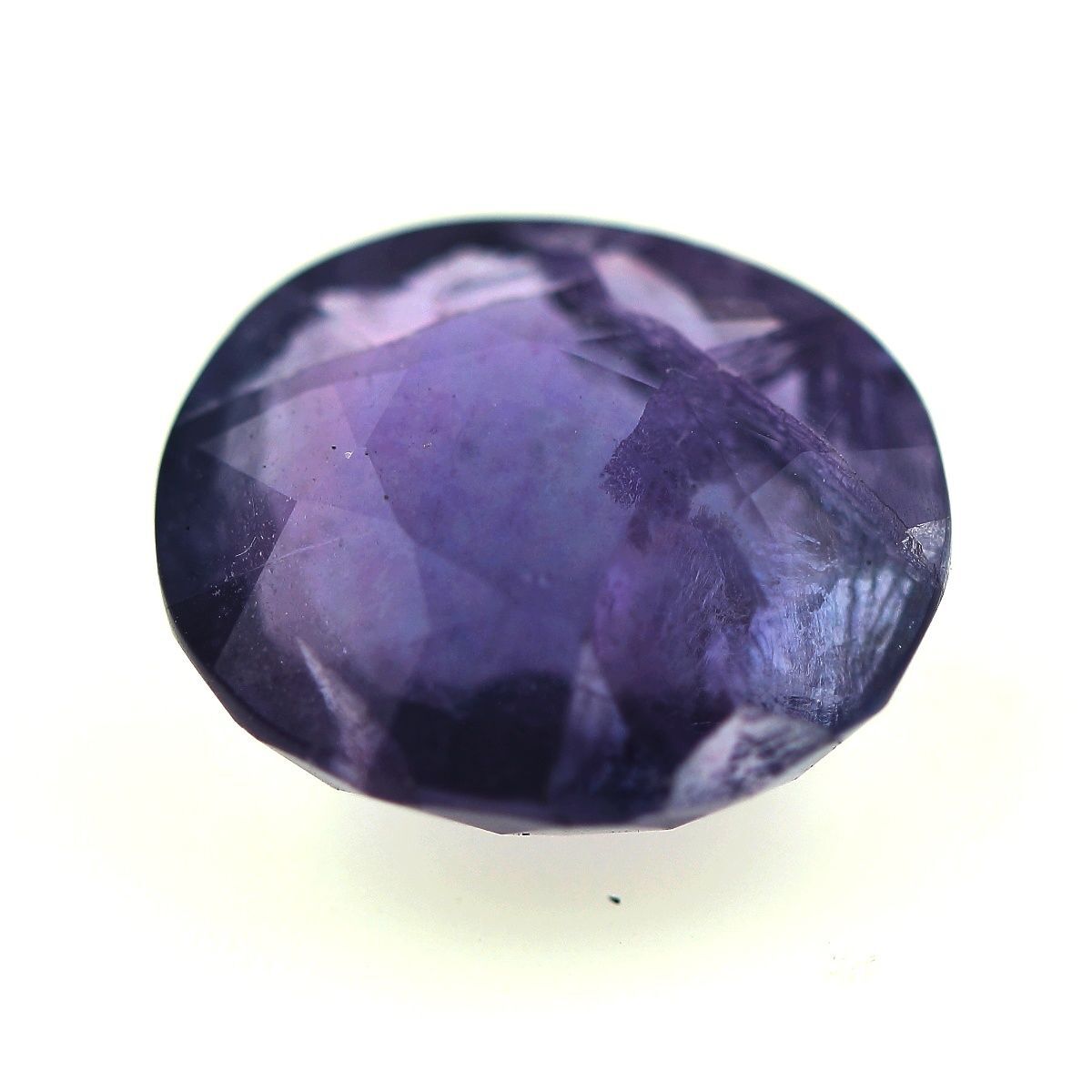 Fluorine arc en ciel 6.73 cts | Pierre fine du Vietnam clarté SI1 pour joaillerie