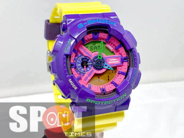 Casio G-Shock Hyper Colors Big Face Watch GA-110HC-6 GA110HC Casio G-Shock Hyper Colors Big Face Watch GA-110HC-6 GA110HC