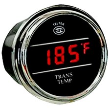 Teltek Transmission Temperature Gauge Kit For Any Semi Pickup Truck Or Car