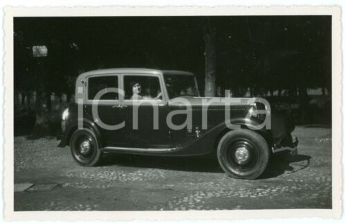 1935 ca AUTOMOBILISMO ITALIA Coppia su FIAT BALILLA (2) Fotografia 14x9 cm - Photo 1/1