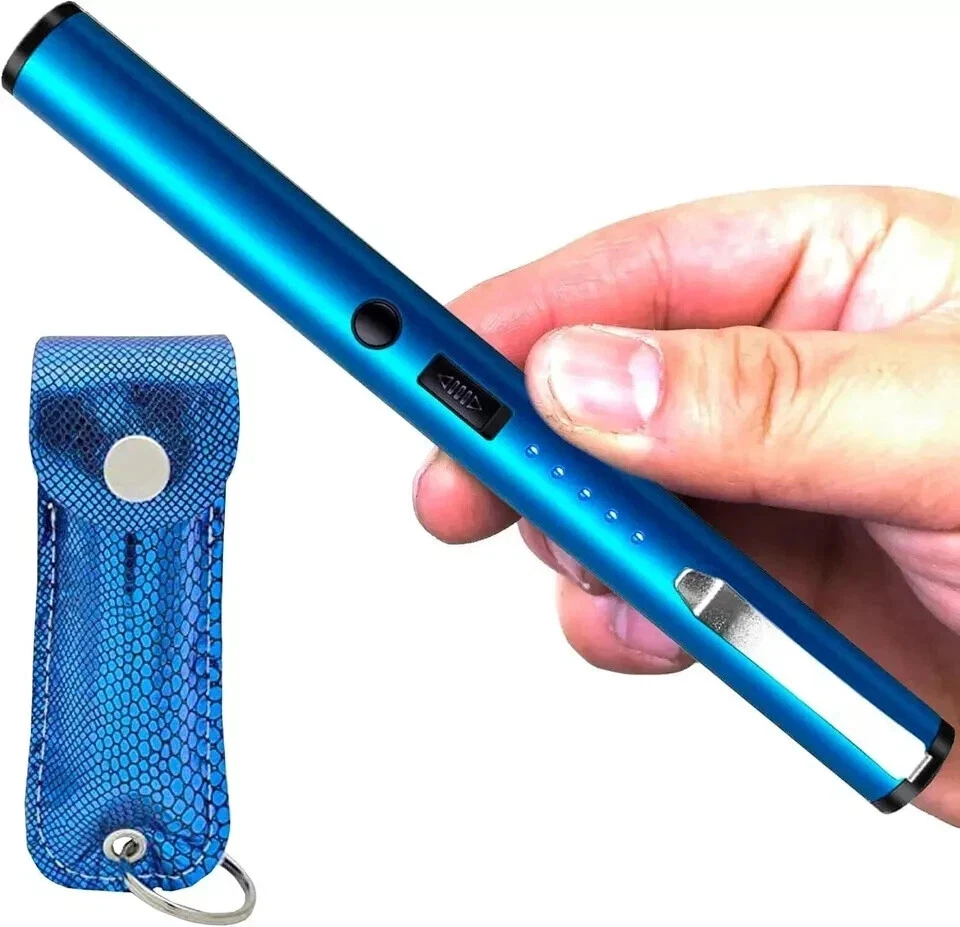 Pistola de aturdimiento táctica de alta potencia FIGHTSENSE para autodefensa spray de pimienta paquete combinado Foto 4 de 4