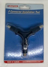 DURATOOL F Connector Installation Tool / 3 in 1 Tool - F Connector Tool