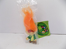 Burger King Glow-In-The-DARK Troll Orange Hair 1993 NEW Sealed  SHIPS FREE