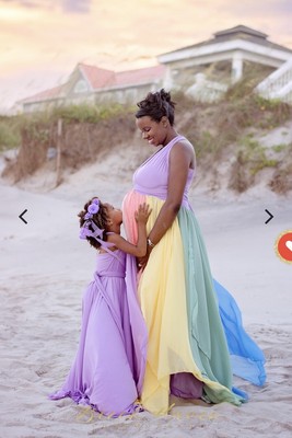 Rainbow Dress Maternity Cheap Sale, 59 