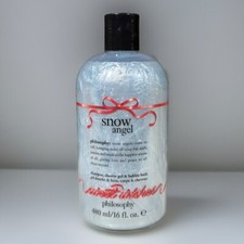 Philosophy Snow Angel Shampoo, Shower Gel  Bubble Bath Choose Size 16oz or 6oz