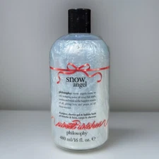 Philosophy Snow Angel Shampoo, Shower Gel & Bubble Bath Choose Size 16oz or 6oz