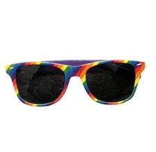 Rainbow Pride striped sunglasses for adults nwt