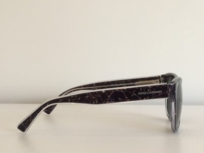 36 Dolce & Gabbana DG 4284 3053/87 Rectangle Black Gray  display picture 3