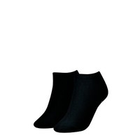 Tommy Hilfiger Damen Sneaker-Socken 2-Er Pack| Gr. 35/38 | Black
