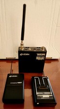 Azden 200UPR UHF 2 Channel Wireless Receiver w/2 Transmitters 10BT