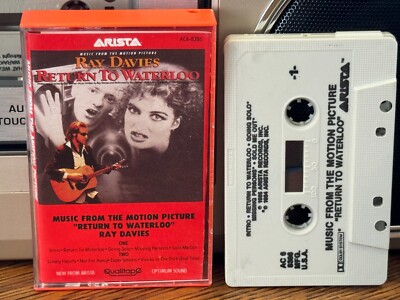 RAY DAVIES Music From the Motion Picture ''Return to Waterloo'' CASSETTE TAPE 1985