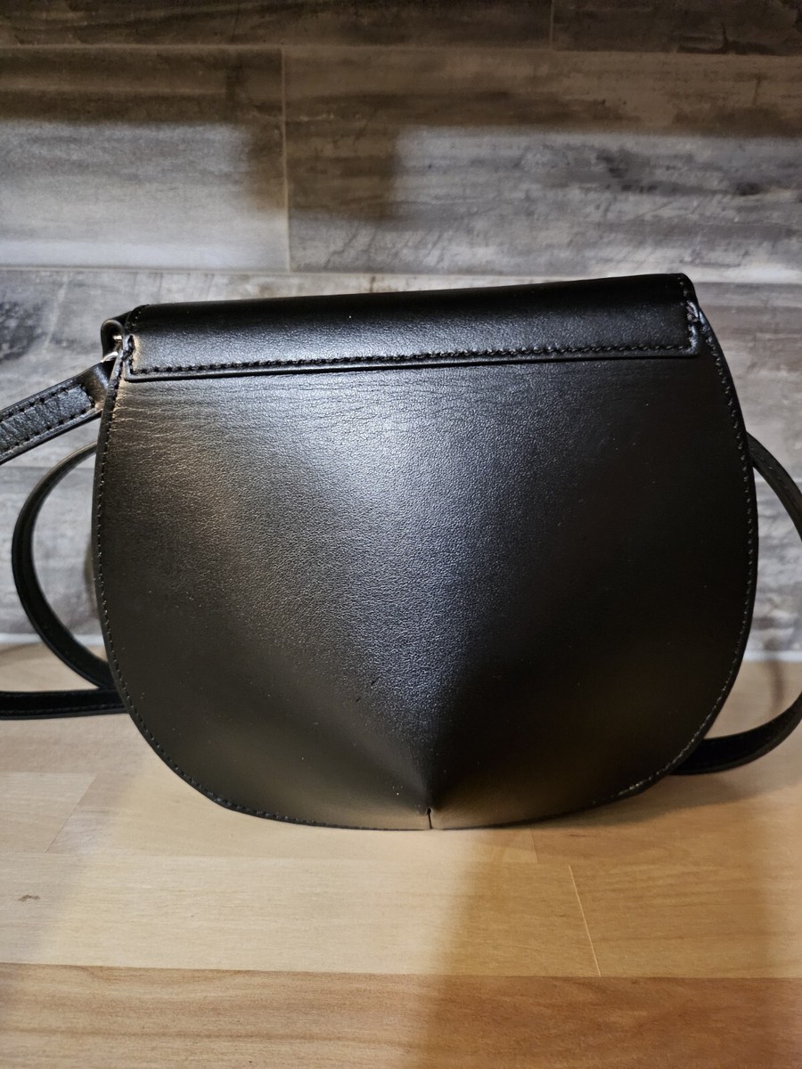 ★Coperni★ Mini UFO shoulder bag black COPBA34BIS405SSBLACK Coperni Black U.F.O. Mini Angular Leather Shoulder Bag New