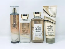 Bath & Body Works WARM VANILLA SUGAR Mist,Lotion,Cream & Body Wash U Choose