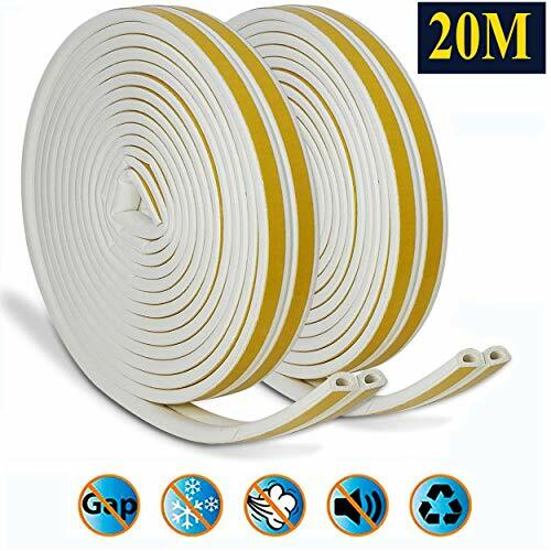 LLXIA 20M Weatherstrip-Strisce autoadesive per finestre e finestre, (k5Q)