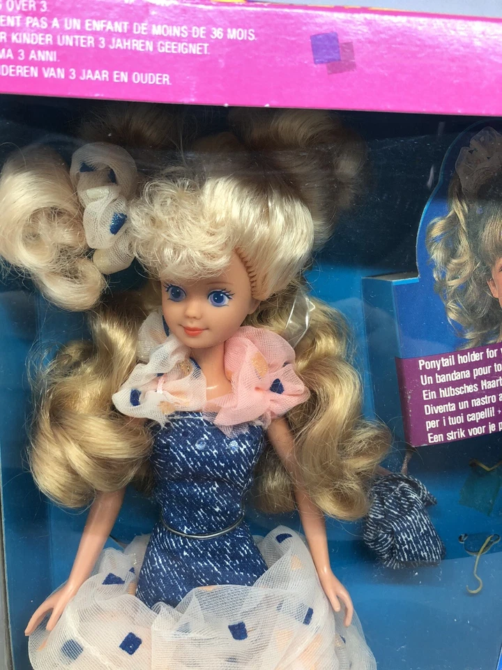 Barbie 1988 super style Skipper Fabriqué en Chine NRFB - Photo 2/4