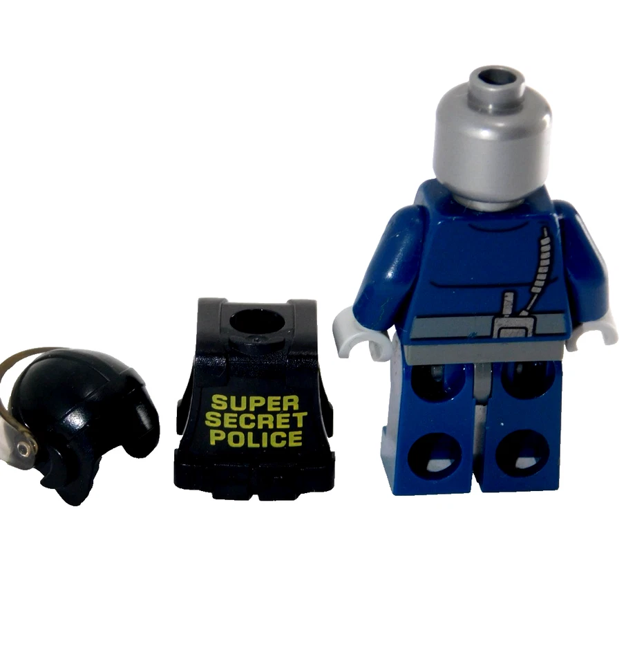 LEGO Robo SWAT with Helmet & Armor Minifigure Police Dropship Batman (70815) - Image 3 of 4