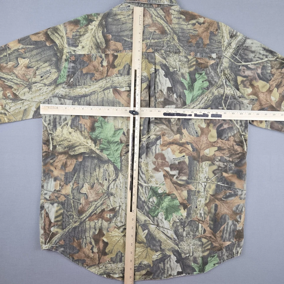 Vintage Realtree Shirt Adult Large Wrangler 100% Cotton Long Sleeve Button Up - Image 4 of 4