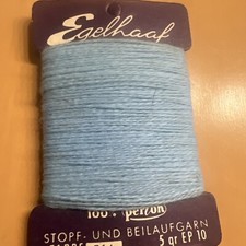 Stopfgarn/Beilaufgarn Egelhaaf Ccesa Super hellblau Farbe 514 Vintage neu