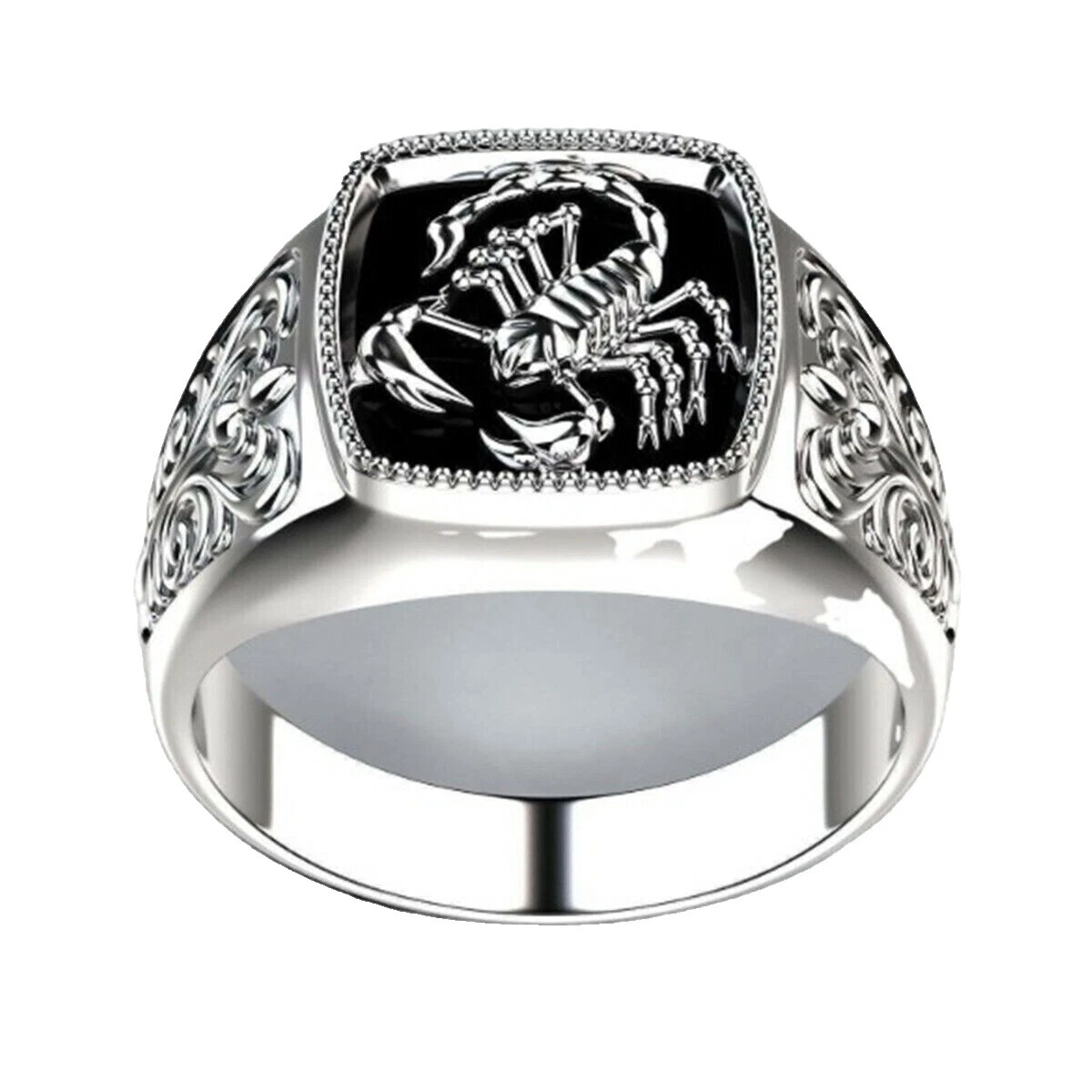 Silver Plated Band 7 Ring Fashion Rings