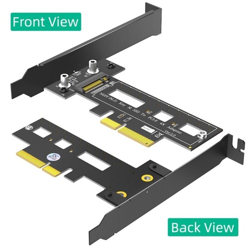 M.2 NVME SSD to PCIE 4X Risers Card M.2 M Key PCIE Adapter PCIexpress x4/8/16 - Afbeelding 2 van 8