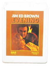 JIM ED BROWN - Evening 8 track tape tested works 10 songs