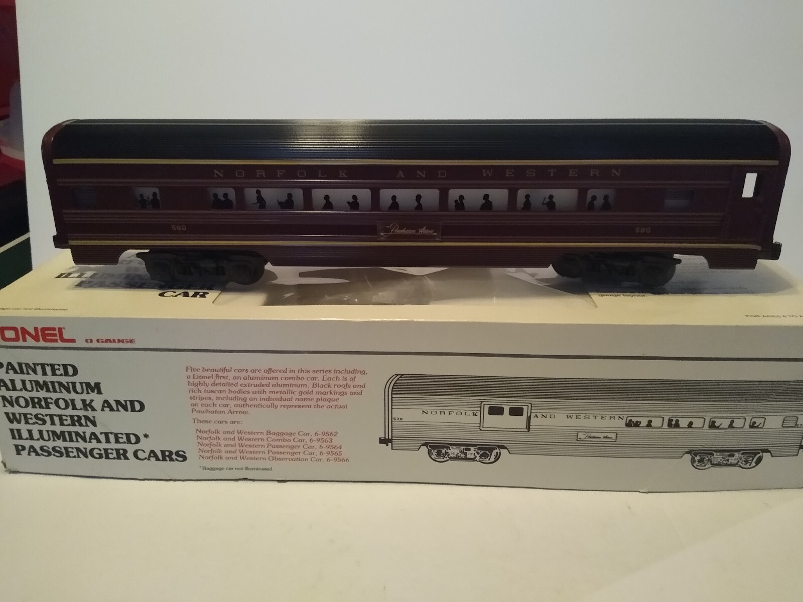 Lionel Norfolk and Western Powhatan Arrow Passenger Car Set eBay