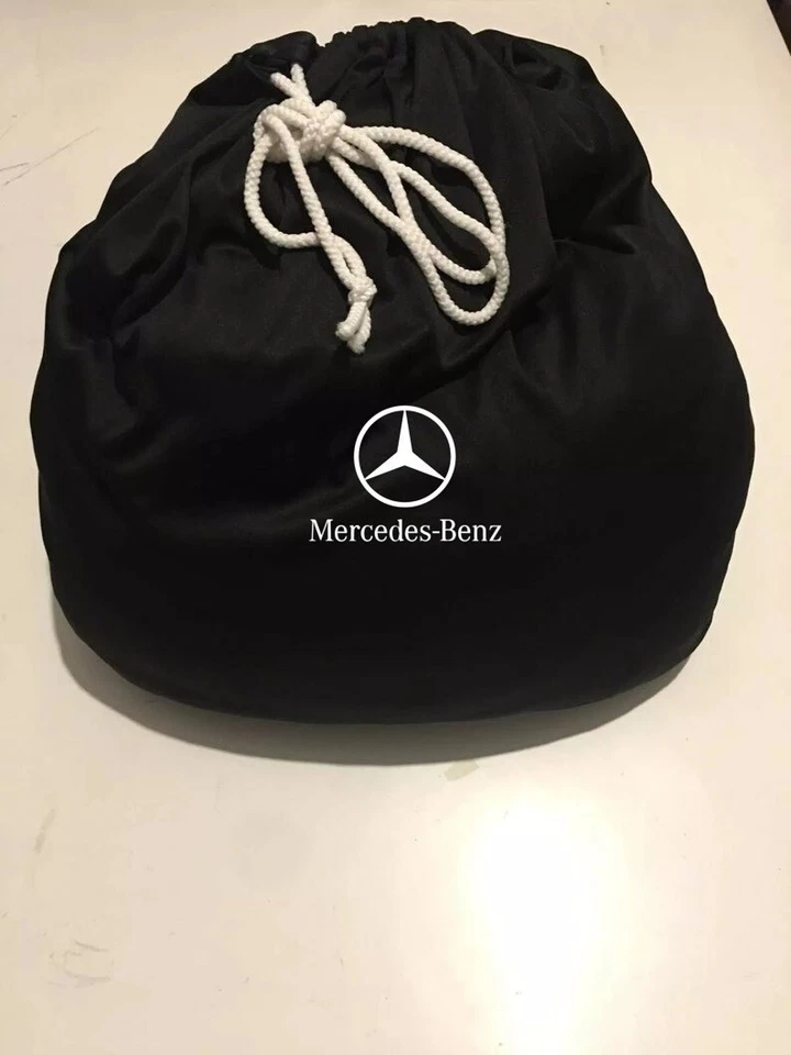 Black Car Cover For Mercedes Benz Class Dustproof Universal Sedan Car Cover Foto 4 de 4