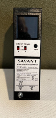 Savant Power GPM-QP2APD10-21 QO FPD Lighting Module PON Used - 0122