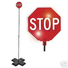 Homebrite Park 'n Place Parking Flashing Garage Stop Sign 77104 62" Height