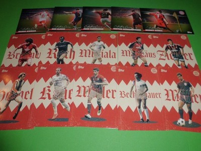 Topps Fussball Bundesliga 2025  FC Bayern München 15 verschiedene Karten