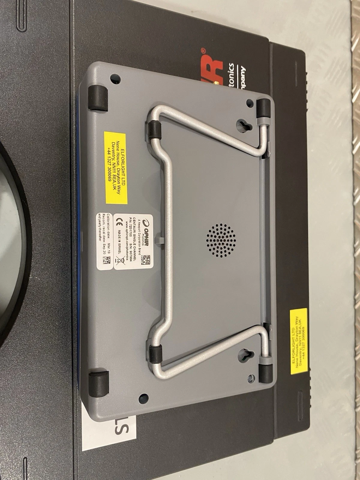 Ophir Thermal Power Energy Measurement Sensor Head 30A-BB-18 & Centauri Meter 7