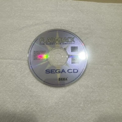 Flashback: The Quest for Identity (Sega CD, 1993) - Disc Only Clean , Tested