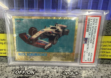 Marketplace image: 2021 Topps Chrome Formula 1 Mick Schumacher Rookie Superfractor 1/1 PSA 8