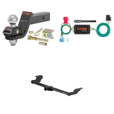 CURT Trailer Hitch Tow Cargo Package 45143 Cushion Ball Mount Anti-Rattle, 13370