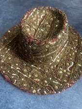 Rhinestone Studded Cowboy Hat Sparkling Western Style