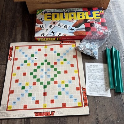 Vintage 1973 EQUABLE Board Game Hansen Complete Math Equation