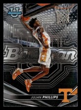 Julian Phillips 2022-23 Bowman University Best #31 Tennessee Volunteers ROOKIE