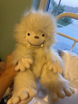 Jellycat White Plush Stuffed Animal Plush Toy Soft Cuddly JCINC4292