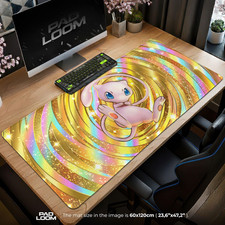 Mew Gaming Mouse Pad, Pokemon Desk Mat Desk Accessories