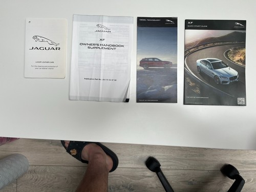 JAGUAR XF OWNERS MANUAL HANDBOOK & WALLET 2015-2019 (2017) - Picture 4 of 4